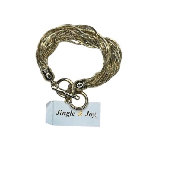 Multi Strand Gold Bracelet - Picture 6 of 6